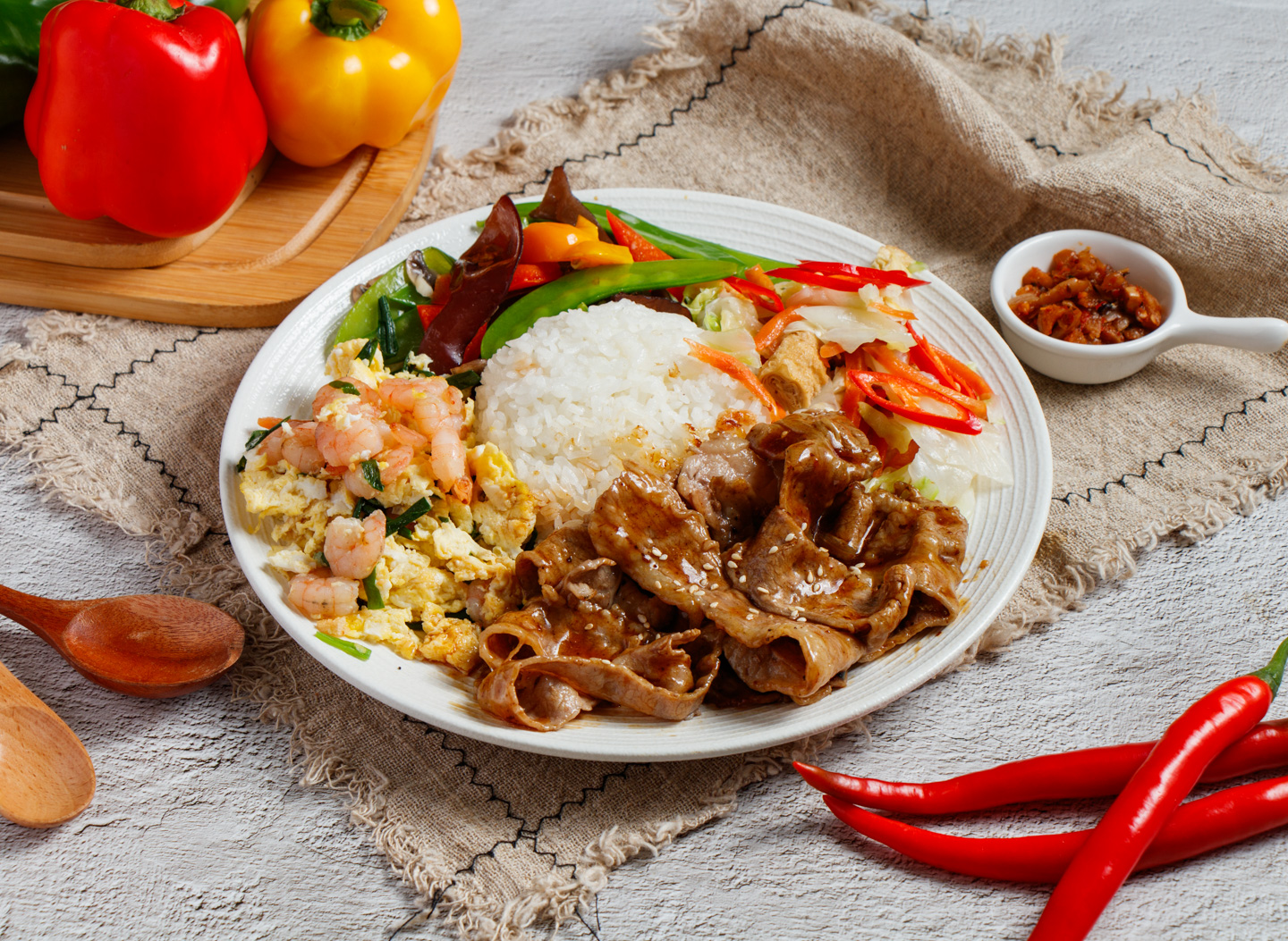 烤牛肉飯